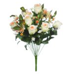 RAMO ROSAS Y ORQUIDEAS ARTIFICIAL 50CM - Imagen 5