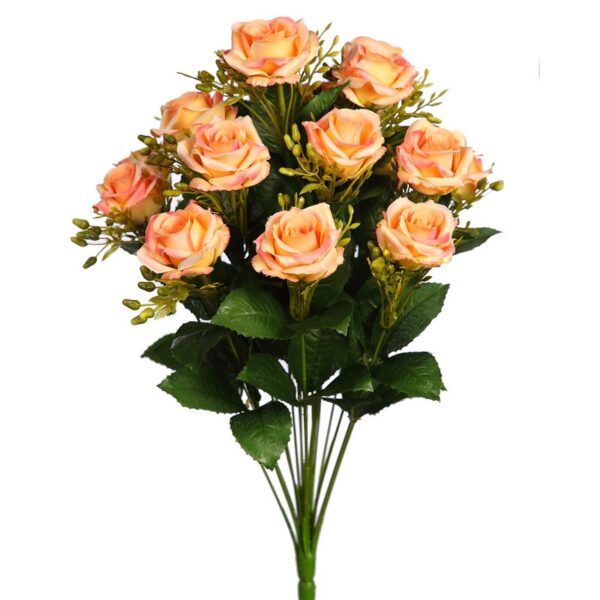 BOUQUET DE ROSAS ARTIFICIAL 50CM - Imagen 3