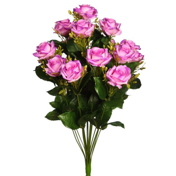 BOUQUET DE ROSAS ARTIFICIAL 50CM - Imagen 5