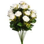 BOUQUET DE ROSAS ARTIFICIAL 50CM - Imagen 7