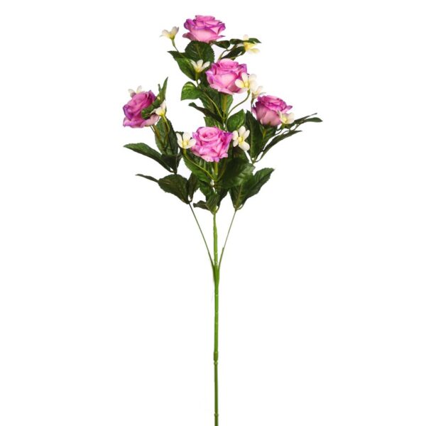 VARA ROSAS ARTIFICIALES 80CM - Imagen 5