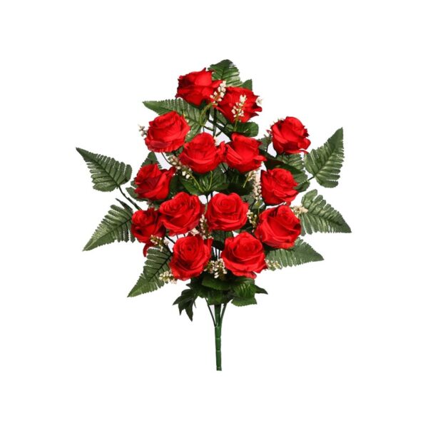 BOUQUET ROSAS ARTIFICIALES 58CM - Imagen 2