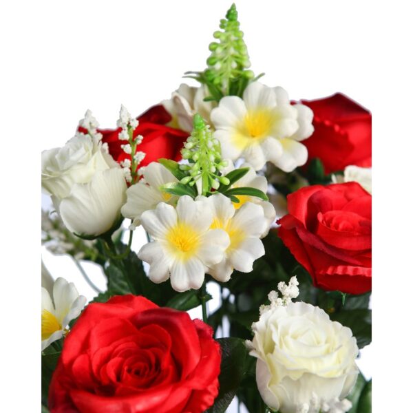 BOUQUET ROSAS LILYS Y CAPULLOS 57CM - Imagen 4