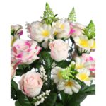 BOUQUET ROSAS LILYS Y CAPULLOS 57CM - Imagen 6