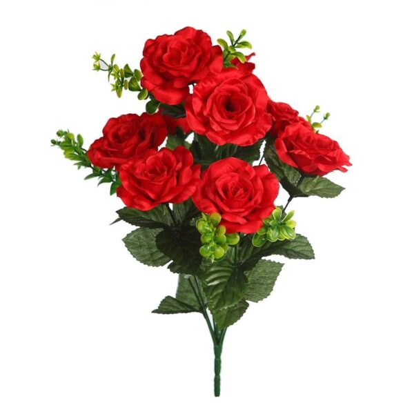 RAMO ROSAS ARTIFICIAL 42CM - Imagen 3