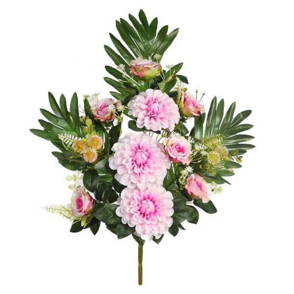 RAMO MUM Y ROSAS ARTIFICIAL 62CM - Imagen 5