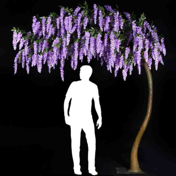 ARBOL WISTERIA ARTIFICIAL 300CM AD0823-4 ARBOL WISTERIA ARTIFICIAL 300CM - Imagen 1