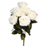 RAMO DE ROSAS ARTIFICIAL 46CM - Imagen 3