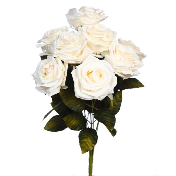 RAMO DE ROSAS ARTIFICIAL 46CM - Imagen 3