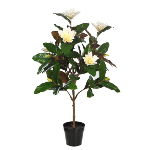 MAGNOLIO ARTIFICIAL CON MACETA 90CM - Imagen 1