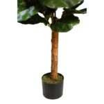 FICUS LYRATA EN MACETA ARTIFICIAL 130CM - Imagen 3
