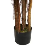 ARBOL DE FICUS ELASTICA ARTIFICIAL CON MACETA 180CM - Imagen 4