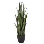 SANSEVIERIA ARTIFICIAL EN MACETA 95CM