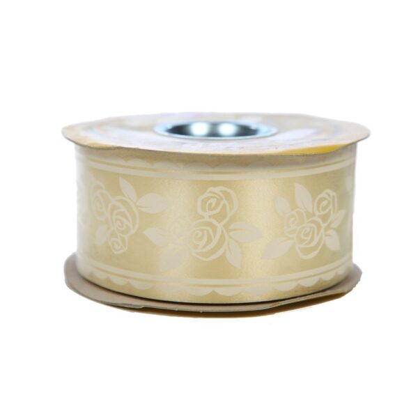 ROLLO CINTA ROSAS 5CM - Imagen 3