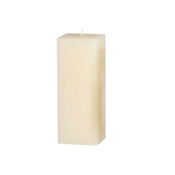 VELA CUADRADA MACIZA 6X6X15 CM - Imagen 1