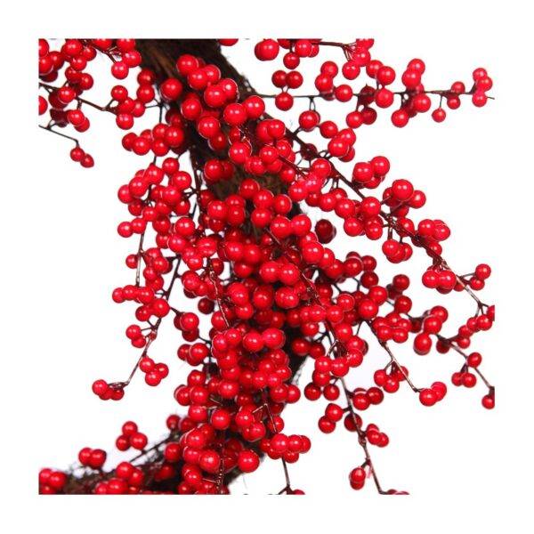 CORONA DE BERRY ARTIFICIAL  Ø 50CM - Imagen 3