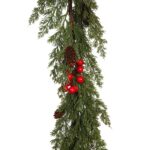 GUIRNALDA DE PINO Y BERRY ARTIFICIAL 145CM - Imagen 2