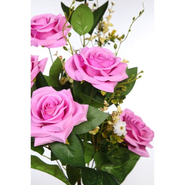 BOUQUET ROSAS ARTIFICIALES 54CM - Imagen 4