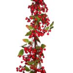 GUIRNALDA BERRY Y HOJAS ARTIFICIAL 140CM - Imagen 2