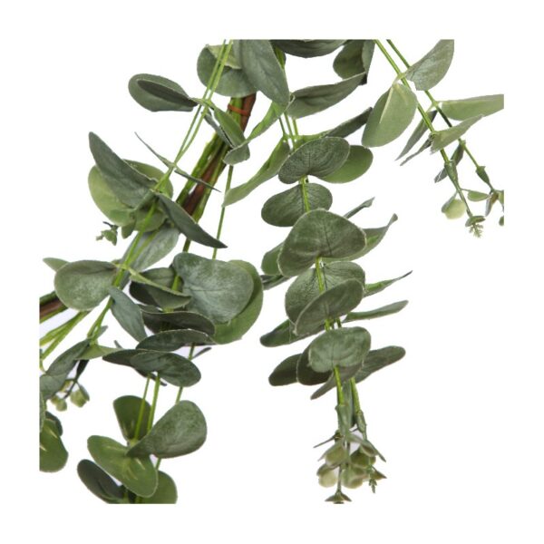 CORONA DE EUCALIPTO ARTIFICIAL Ø 50CM - Imagen 2