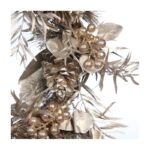 CORONA PIÑO Y PIÑAS PLATA ARTIFICIAL Ø 40CM - Imagen 2