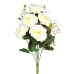 BOUQUET PEONIAS ARTIFICIAL 42CM