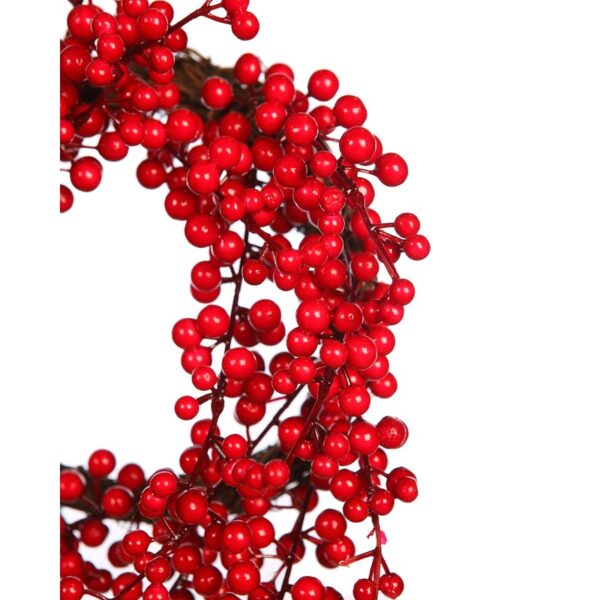 CORONA BERRIES ARTIFICIAL Ø 28CM - Imagen 2