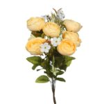 RAMO ROSAS X 7 ARTIFICIALES 48CM - Imagen 3