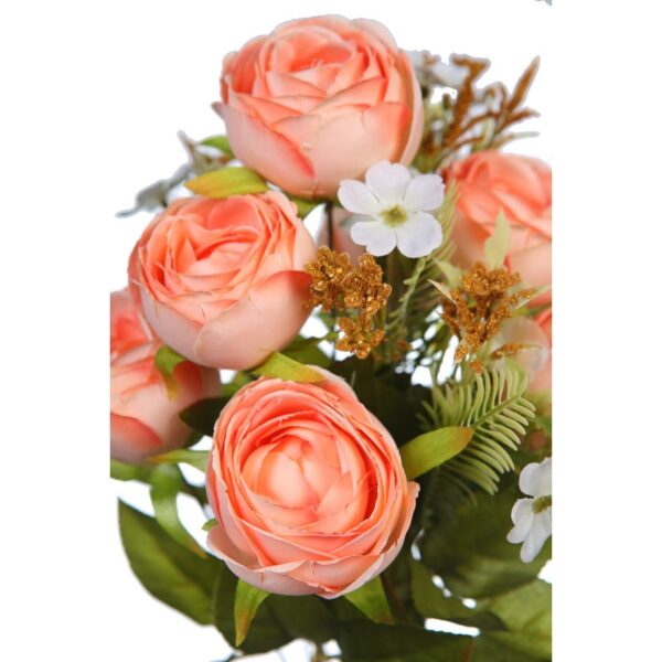 RAMO ROSAS X 7 ARTIFICIALES 48CM - Imagen 8