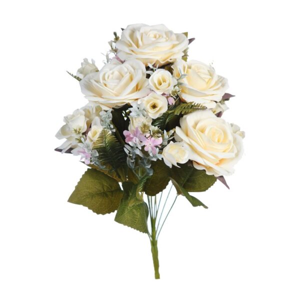 BOUQUET DE ROSAS ARTIFICIAL 50CM - Imagen 1
