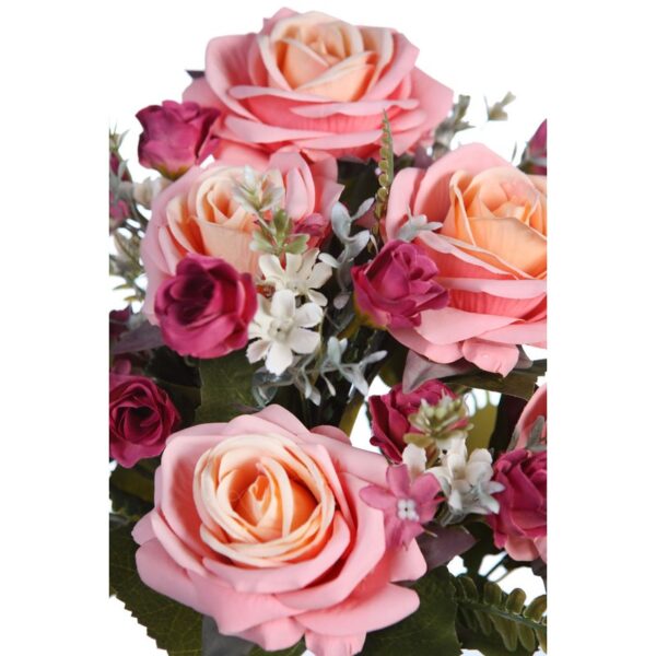 BOUQUET DE ROSAS ARTIFICIAL 50CM - Imagen 6