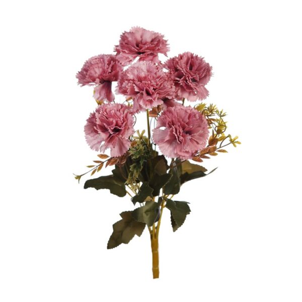 RAMO CLAVEL ARTIFICIAL 40CM - Imagen 3