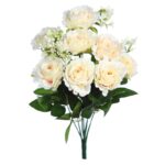 RAMO ROSAS ARTIFICIAL 43CM - Imagen 3