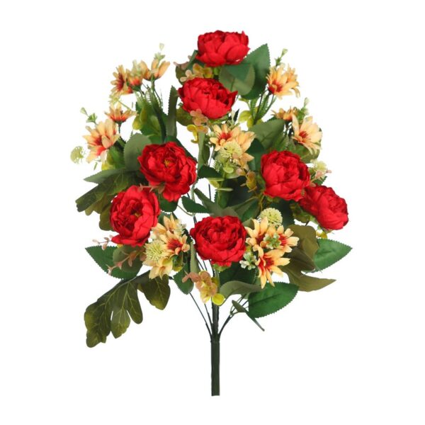 RAMO PEONIAS ARTIFICIALES 50CM - Imagen 5