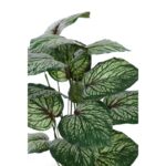 PLANTA CALADIUM VERDE EN MACETA ARTIFICIAL 65CM - Imagen 2