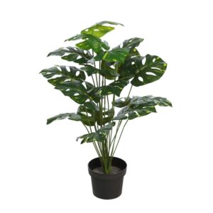 PLANTA MONSTERA ARTIFICIAL EN MACETA 65CM