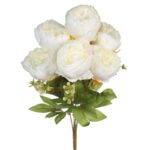 RAMO PEONIAS ARTIFICIAL 40CM