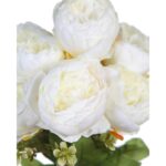 RAMO PEONIAS ARTIFICIAL 40CM - Imagen 2