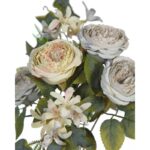 BOUQUET ROSAS ARTIFICIAL 30CM - Imagen 6