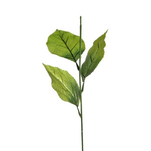 TALLOS HOJAS ARTIFICIALES HORTENISA SIN FLOR 24PCS - Imagen 2