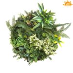 CUADRO VEGETAL REDONDO Ø 50CM