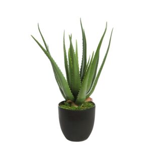 ALOE ARTIFICIAL EN MACETA 56CM