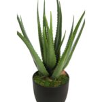 ALOE ARTIFICIAL EN MACETA 56CM - Imagen 2