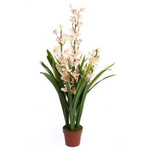CYMBIDIUM ARTIFICIAL EN MACETA 115CM