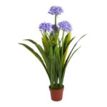 ALLIUM ARTIFICIAL EN MACETA 80CM - Imagen 5