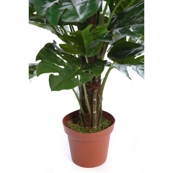 PLANTA MONSTERA ARTIFICIAL EN MACETA 140CM - Imagen 3