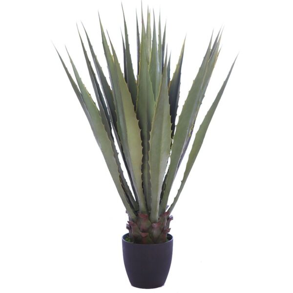 KD9117_0 CACTUS AGAVE ARTIFICIAL CON MACETA 103CM - Imagen 1