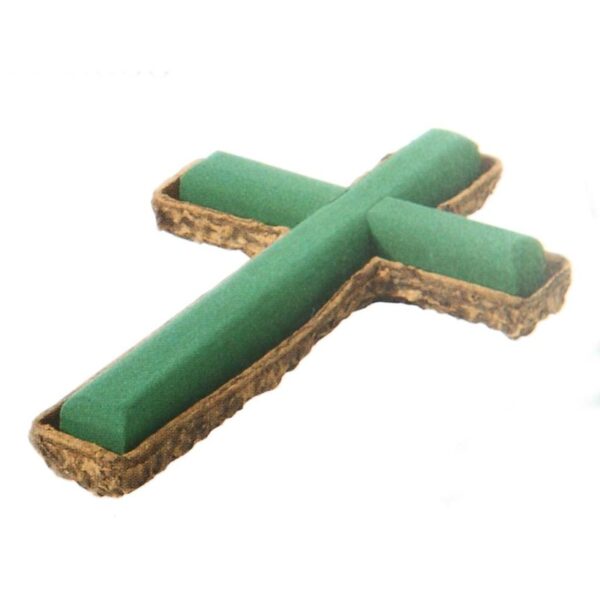 CRUZ  ESPONJA FLOR NATURAL 50 CM - Imagen 1