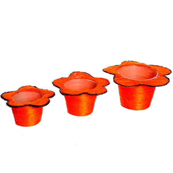 MACETEROS SISAL SET X3 - Imagen 2