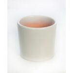 MACETA CERAMICA BLANCA 9CM